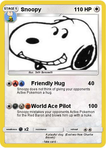 Pokemon Snoopy