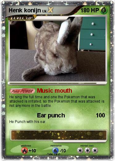Pokemon Henk konijn