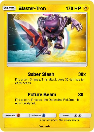 Pokemon Blaster-Tron
