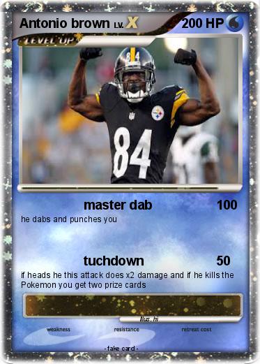 Pokemon Antonio brown