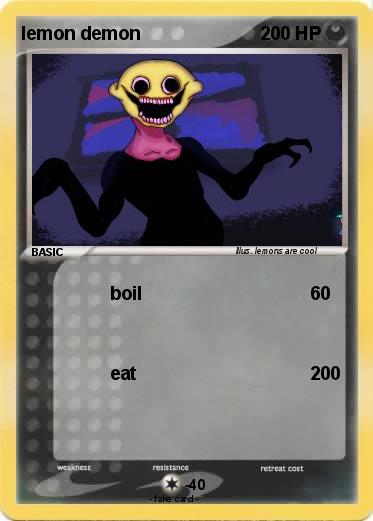 Pokemon lemon demon