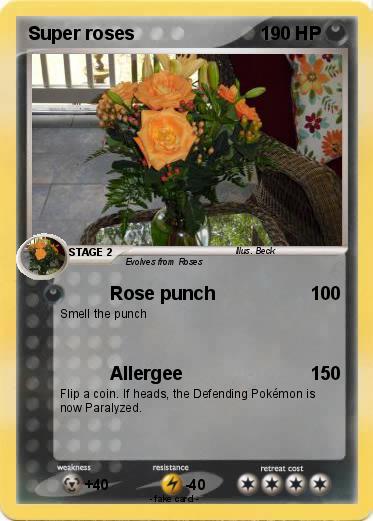 Pokemon Super roses