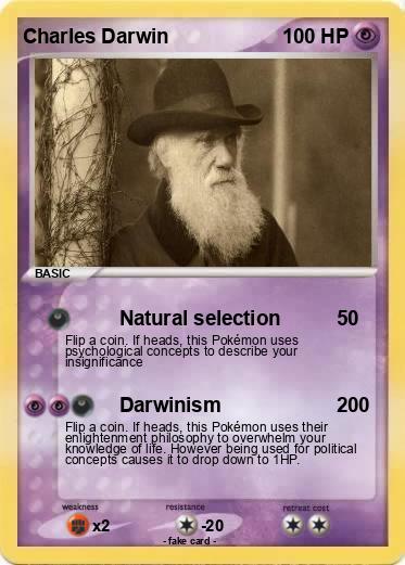 Pokemon Charles Darwin