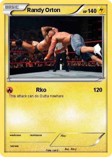 Pokemon Randy Orton