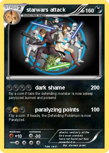 Pokemon starwars attack