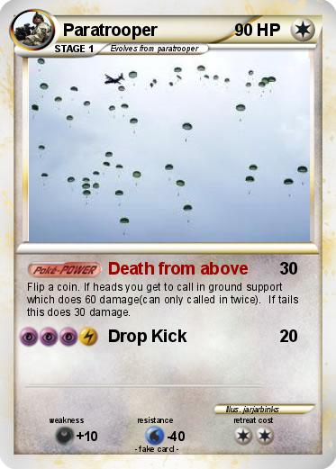 Pokemon Paratrooper
