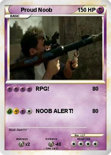 Pokemon Proud Noob