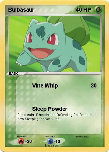 Pokemon Bulbasaur