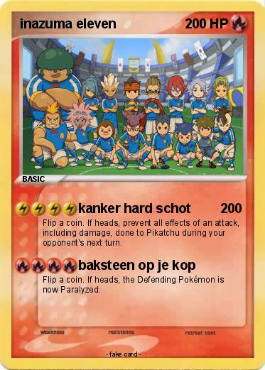 Pokemon inazuma eleven