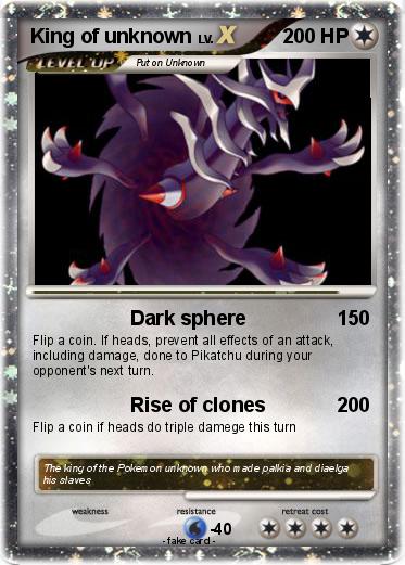 Pokemon King of unknown