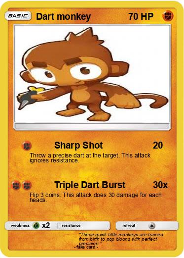 Pokemon Dart monkey Pokemon Dart monkey