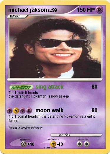 Pokemon michael jakson