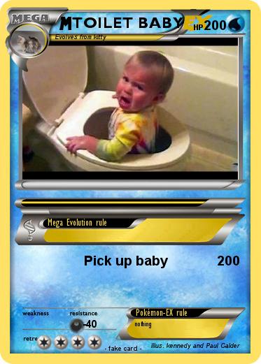 Pokemon TOILET BABY