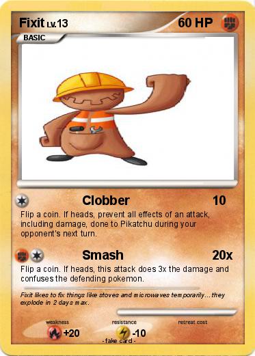 Pokemon Fixit