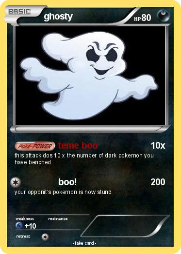 Pokemon ghosty