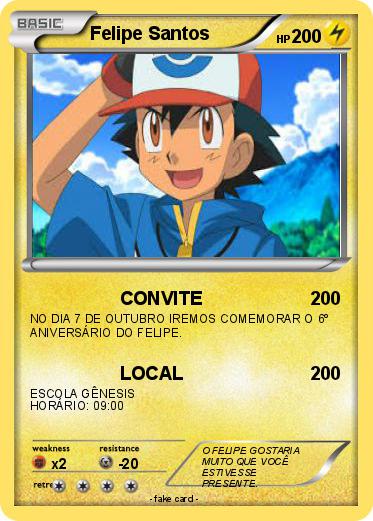 Pokemon Felipe Santos