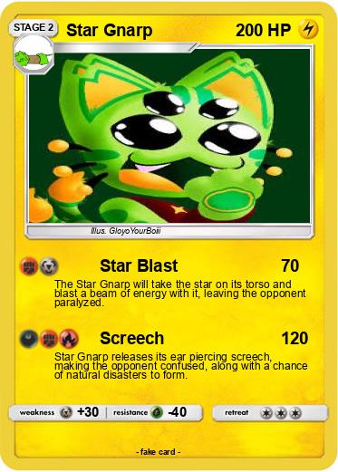 Pokemon Star Gnarp