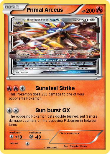 Pokemon Primal Arceus