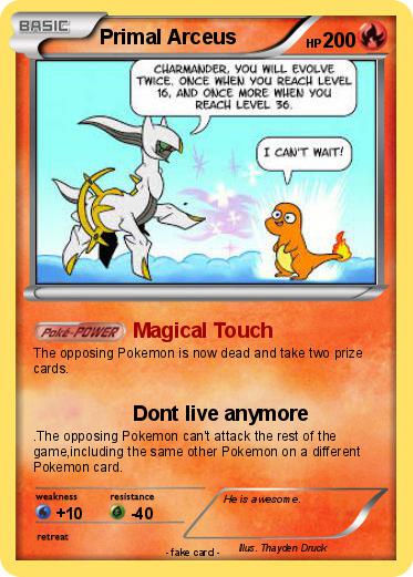 Pokemon Primal Arceus