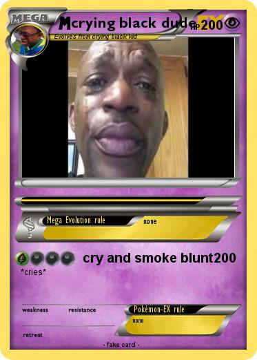 Pokemon crying black dude