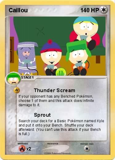 Pokemon Caillou