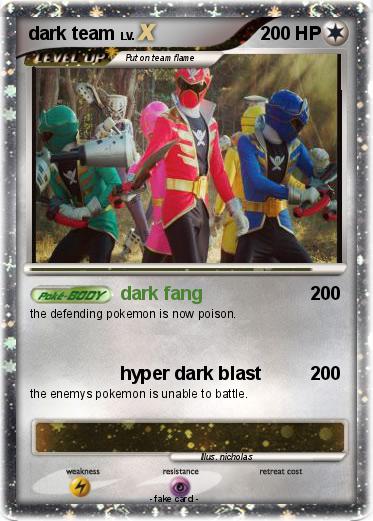 Pokemon dark team