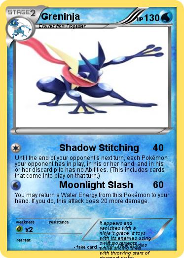 Pokemon Greninja