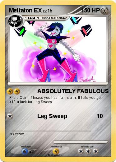 Pokemon Mettaton EX