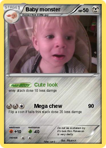 Pokemon Baby monster
