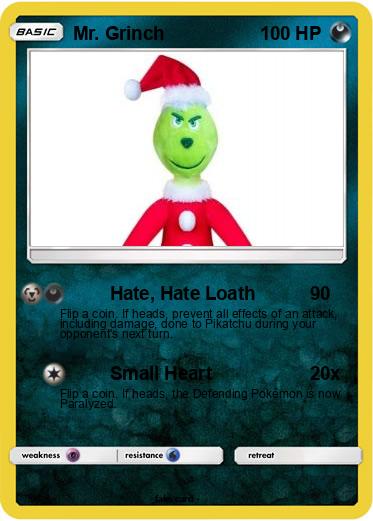 Pokemon Mr. Grinch