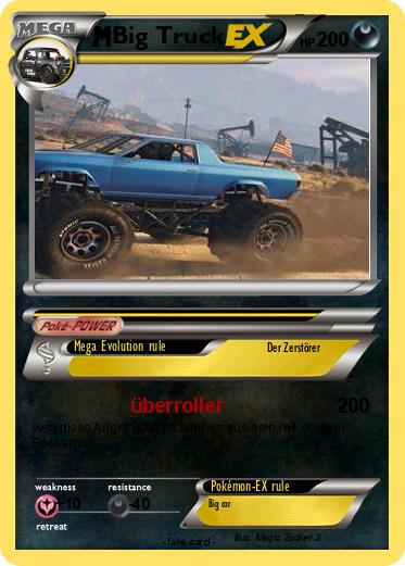 Pokemon Big Truck