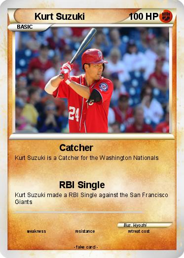 Pokemon Kurt Suzuki