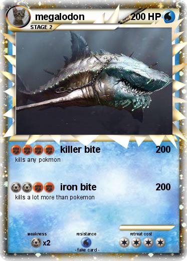 Pokemon megalodon