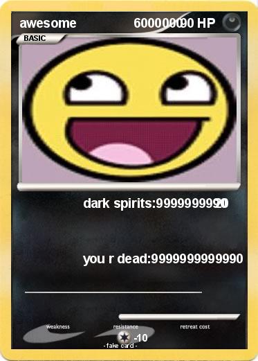 Pokemon awesome                6000000