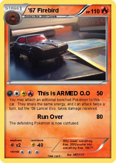 Pokemon '67 Firebird