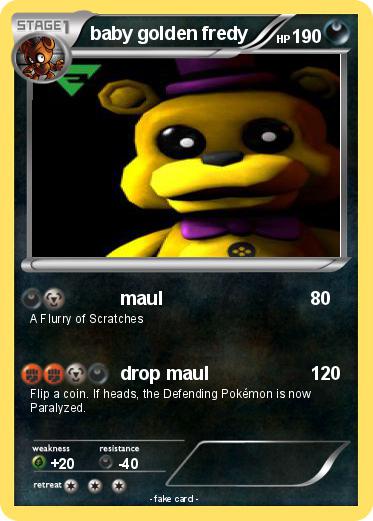 Pokemon baby golden fredy
