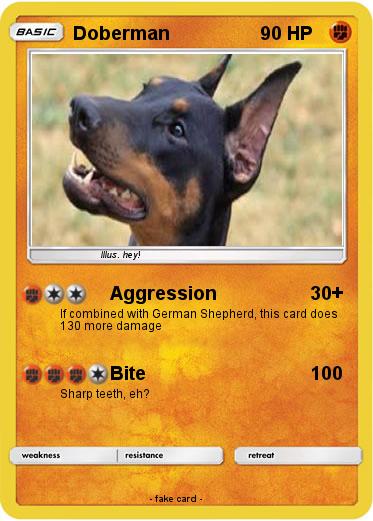 Pokemon Doberman