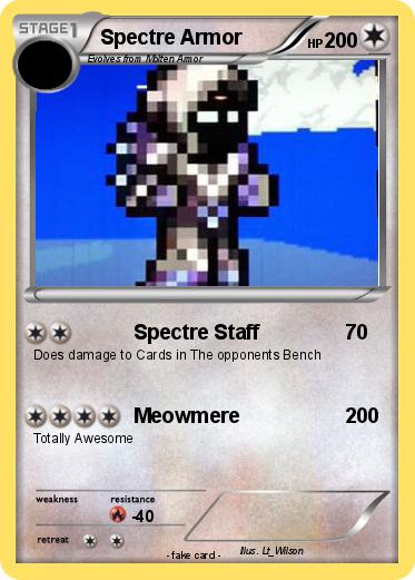 Pokemon Spectre Armor