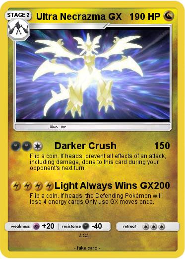 Pokemon Ultra Necrazma GX
