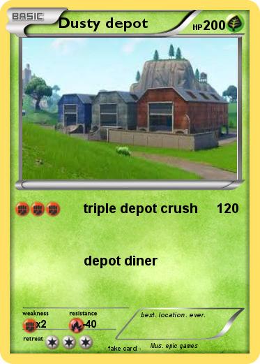 Pokemon Dusty depot