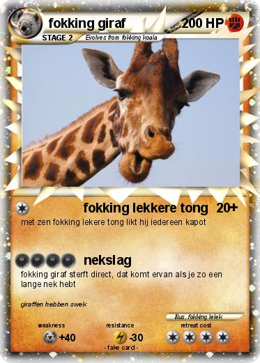 Pokemon fokking giraf
