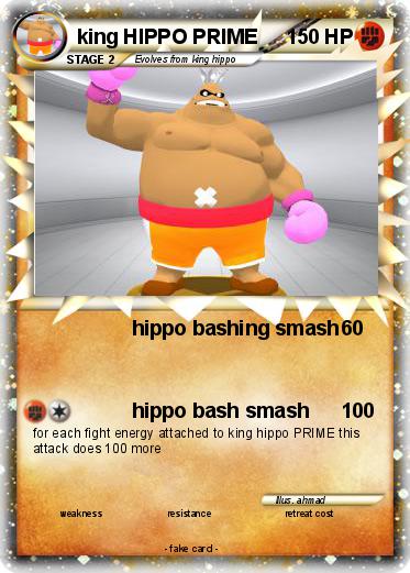Pokemon king HIPPO PRIME