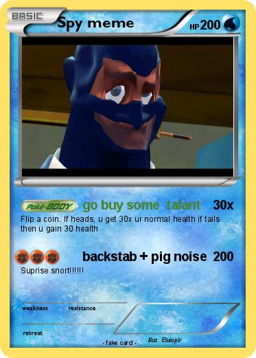 Pokemon Spy meme