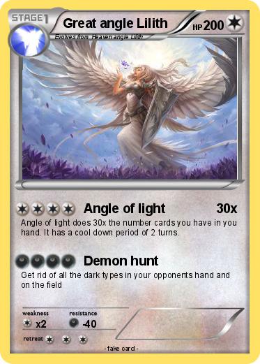 Pokemon Great angle Lilith