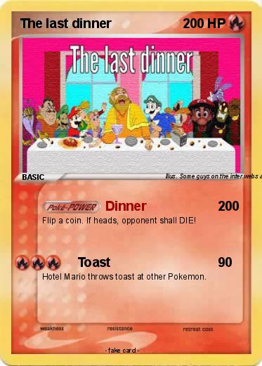 Pokemon The last dinner
