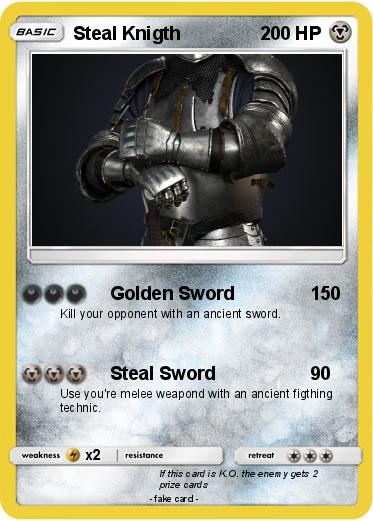 Pokemon Steal Knigth