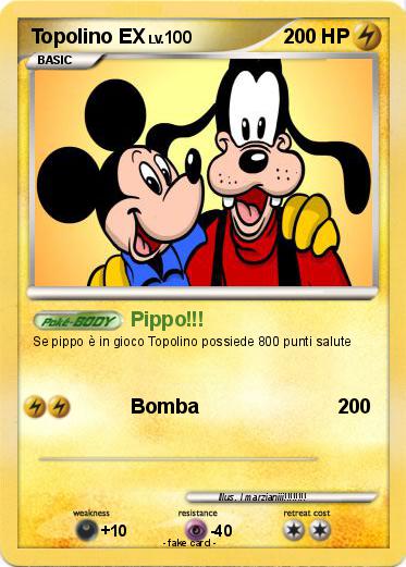 Pokemon Topolino EX