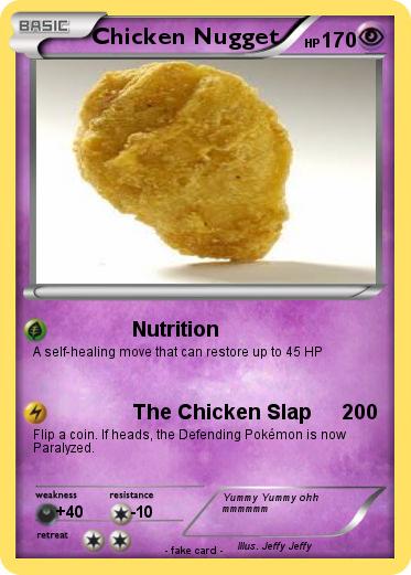 Pokemon Chicken Nugget