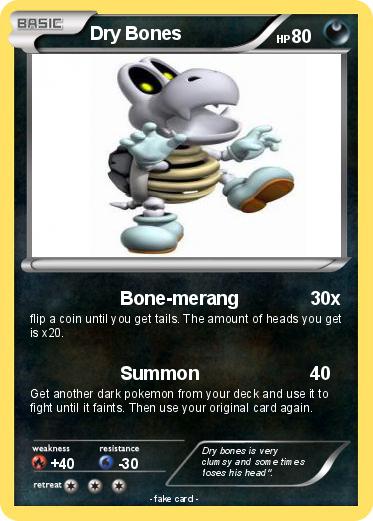 Pokemon Dry Bones