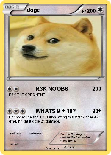Pokemon doge
